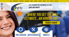 Desktop Screenshot of integrity-tire.com